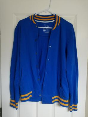 Blue Varsity Jacket