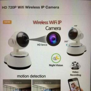 HD 720P Wifi Wireless IP Camera