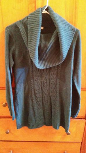 Canyon River Blues cowl neck sweater