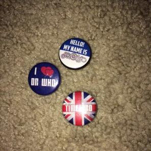 Dr Who Pins