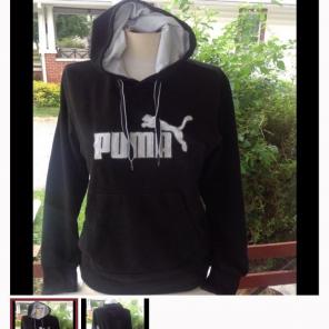 Womans puma sweatshirt.