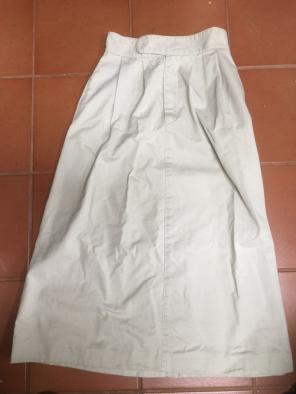 British Khaki Cotton Skirt Size 6