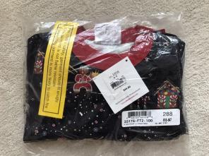 Hanna Andersson Long John Pjs, 100, NWT