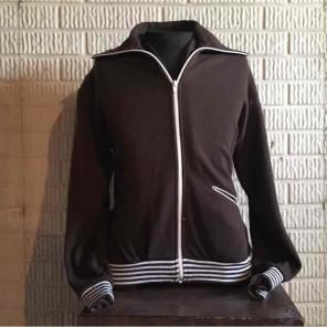 Vintage 1980's brown Track Jacket M