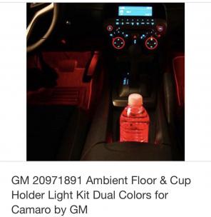 2010-2013 CAMARO AMBIENT #GM20971891