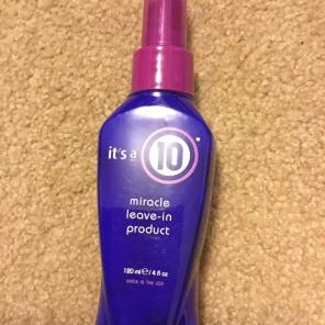 It's a 10-Miracle leave-in plus keratin