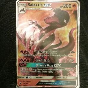 Pokemon salazzle gx