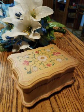 Vintage Handcrafted Swiss Music Box
