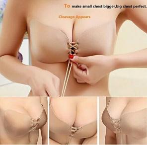Adhesive bra