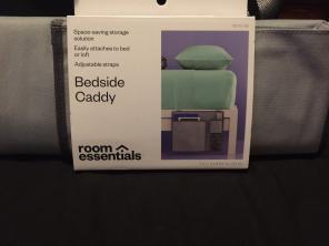 Bedside Caddy~Hanging Catch-all W/Velcro