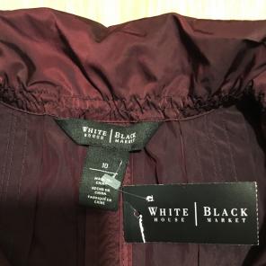 White House Black Market Twill Parka, 10