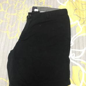 Men's Black Cargo Short