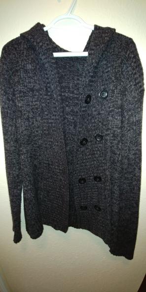 JCP soft hooded cardigan sweater 3x