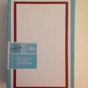 Gardner 50 Count Invitation Kit