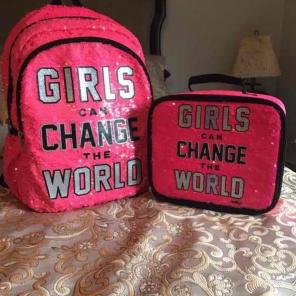 Justice Backpack and Lunch Box Set