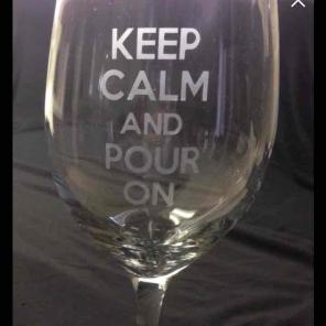 Keep calm stemmed