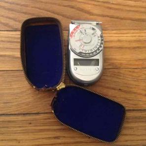 Vintage Sekonic light meter model 38