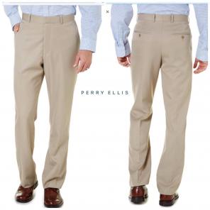 Perry Ellis Men's Modern Fit Dress Pants