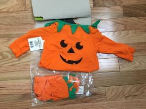 Infant Pumpkin Halloween Costume