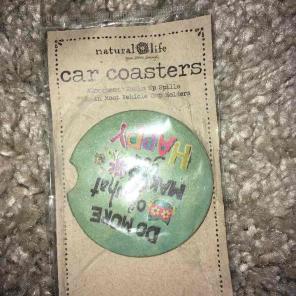 Natural life car coaster