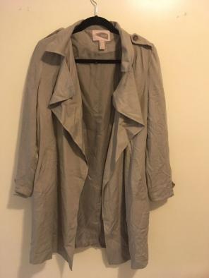 Forever 21 Gray Coat Size XS