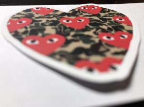Comme Des Garçons Bape Sticker