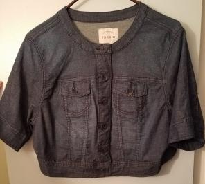Cropped Jean Shrug