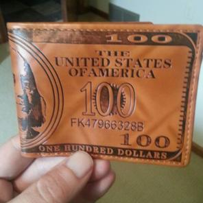 Leather wallet - BRAND NEW!