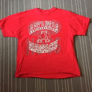 Vintage Arkansas Razorbacks Shirt XXL