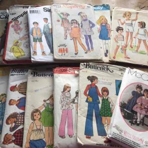 Reserved Elodie Vintage Sewing Patterns