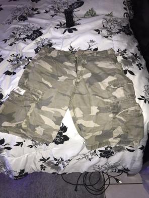 Men Camouflage Cargos
