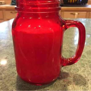 Glass of lemonade