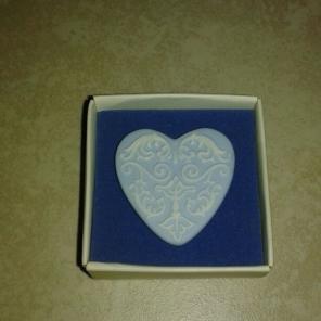 Something Blue WedWood Wedding Pin