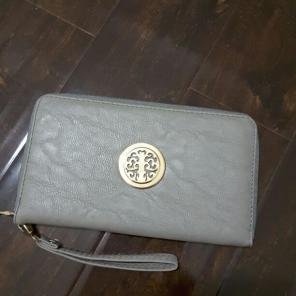 Grey purse