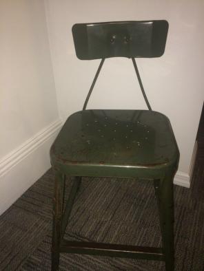 Vintage Metal Industrial Chair