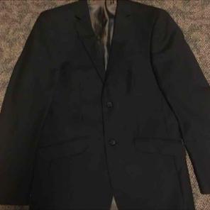 Men's Black Slim Fit Renoir Suit Combo