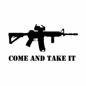 COME AND TAKE IT DECAL!