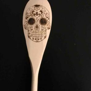 Sugar skull spoons