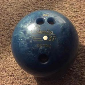 Columbia 300 OG Bowling ball 1980