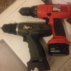 Black & decker fire storm 9.6v drill