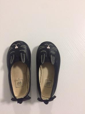 Baby Gap Girl's Navy Bunny Pet Ballet 7