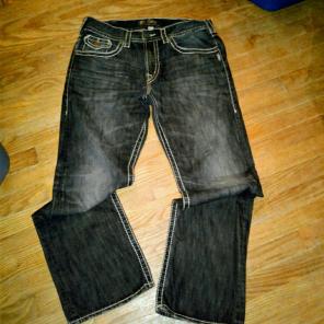 Men's SILVER Jeans, Zac Flap 33 x 34