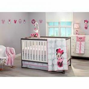 Minnie crib set plus mobile