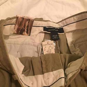 Men's Structure Corduroy Pants-NWT