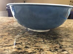 Large Pyrex Mixing Bowl Moody Blue