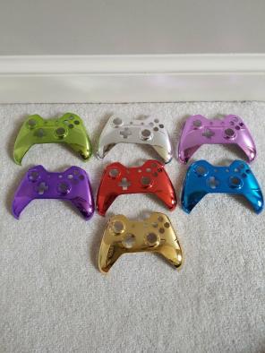 Chrome Xbox One Controller Shell Front