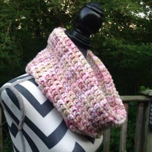 Crocheted Cowl.