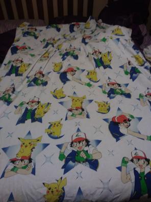 Pokemon vintage bed sheet set
