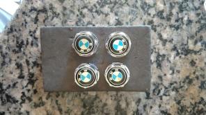 Bmw tire air valve covers
