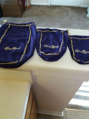 Crown royal bags